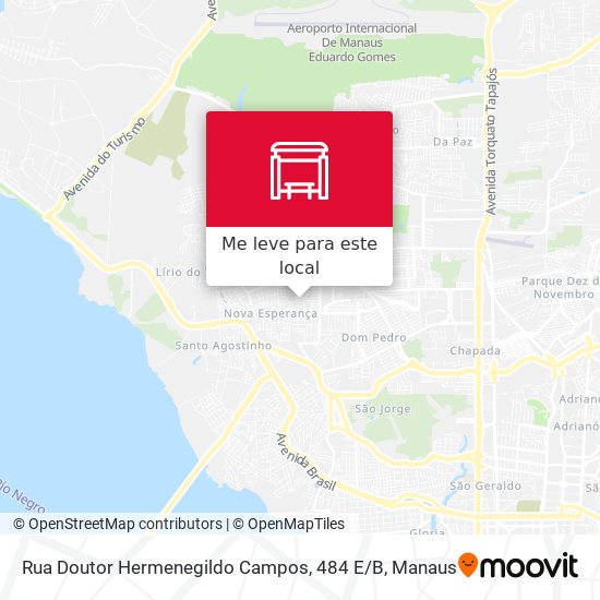 Rua Doutor Hermenegildo Campos, 484 E / B mapa