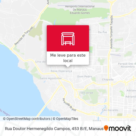 Rua Doutor Hermenegildo Campos, 453 B / E mapa