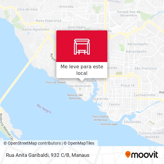 Rua Anita Garibaldi, 932 C/B mapa