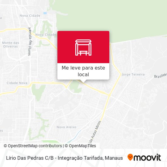 Lírio Das Pedras C / B - Integração Tarifada mapa