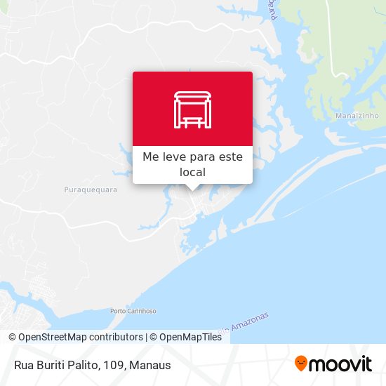 Rua Buriti Palito, 109 mapa