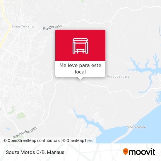 Souza Motos C/B mapa