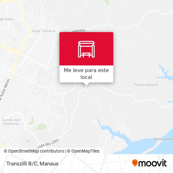 Transzilli B/C mapa
