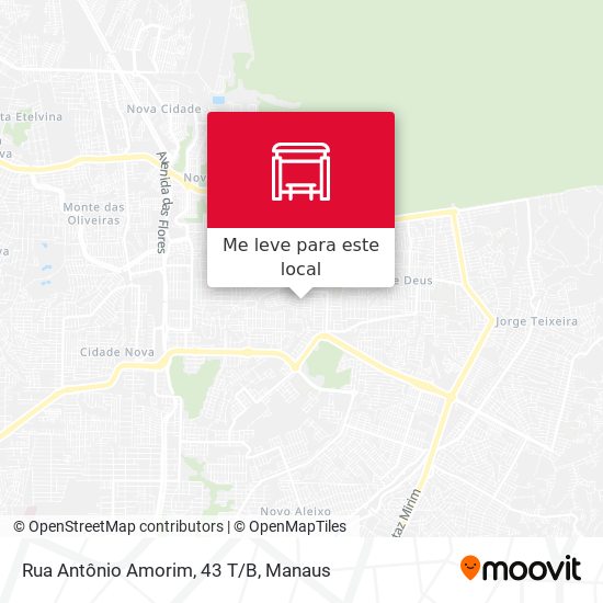 Rua Antônio Amorim, 43 T/B mapa