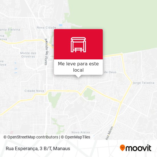 Rua Esperança, 3 B/T mapa