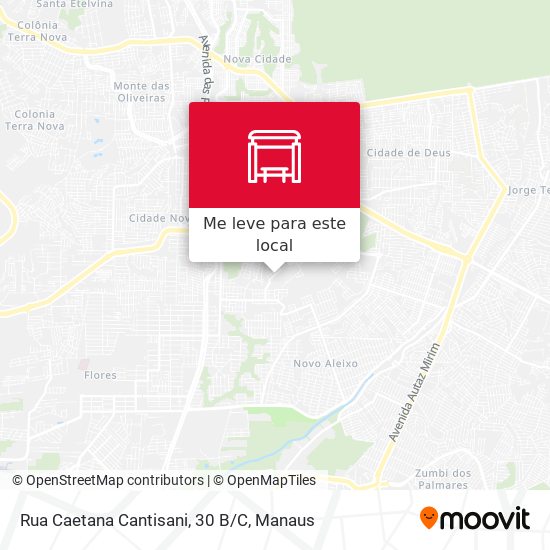 Rua Caetana Cantisani, 30 B/C mapa