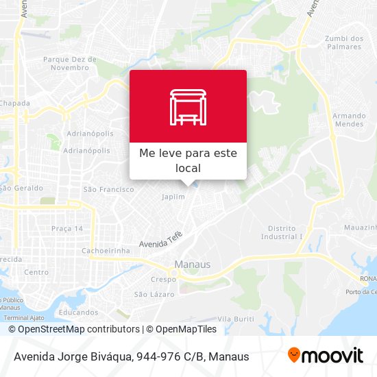 Avenida Jorge Biváqua, 944-976 C / B mapa
