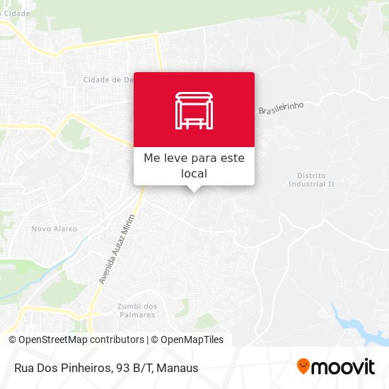 Rua Dos Pinheiros, 93 B/T mapa