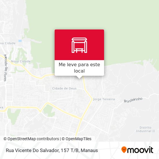 Rua Vicente Do Salvador, 157 T / B mapa