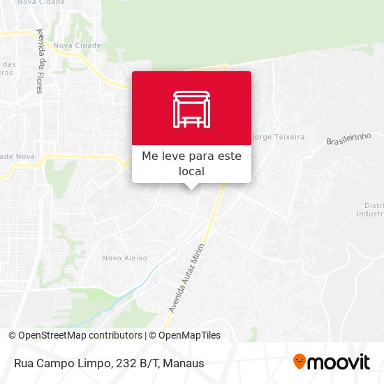 Rua Campo Limpo, 232 B/T mapa