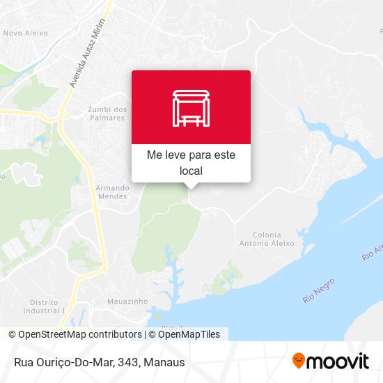 Rua Ouriço-Do-Mar, 343 mapa