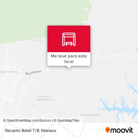 Recanto Betel T/B mapa