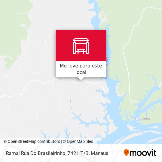 Ramal Rua  Do Brasileirinho, 7421 T / B mapa
