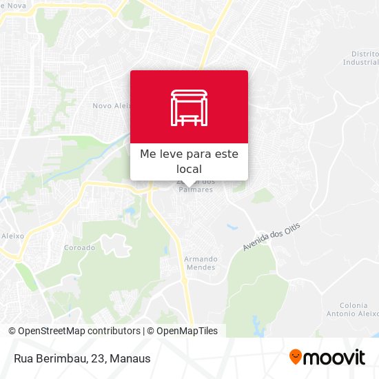Rua Berimbau, 23 mapa
