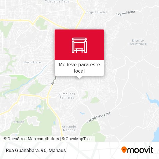 Rua Guanabara, 96 mapa