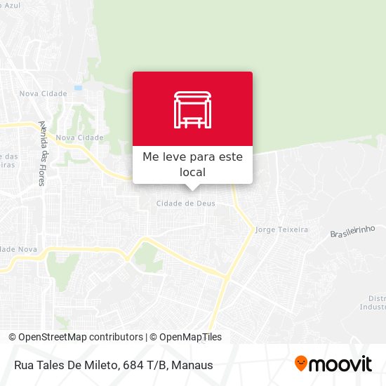 Rua Tales De Mileto, 684 T/B mapa