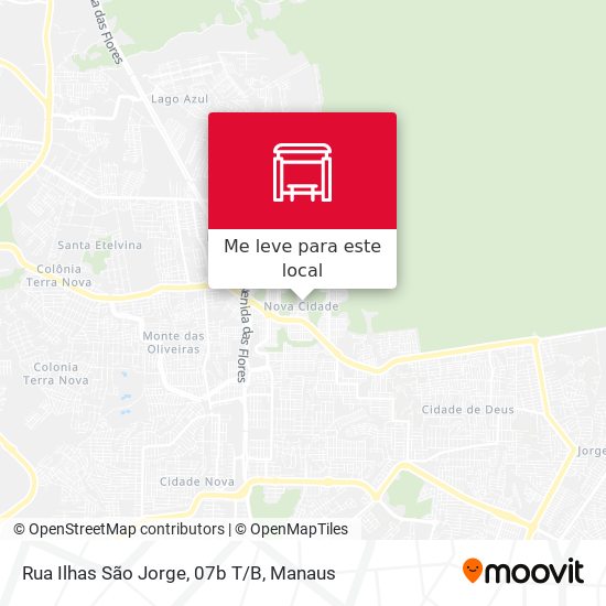 Rua Ilhas São Jorge, 07b T/B mapa