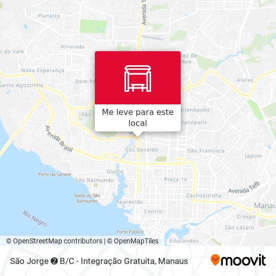 São Jorge ➋ B / C - Integração Gratuita mapa