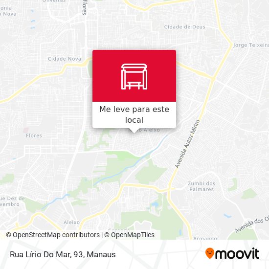 Rua Lírio Do Mar, 93 mapa