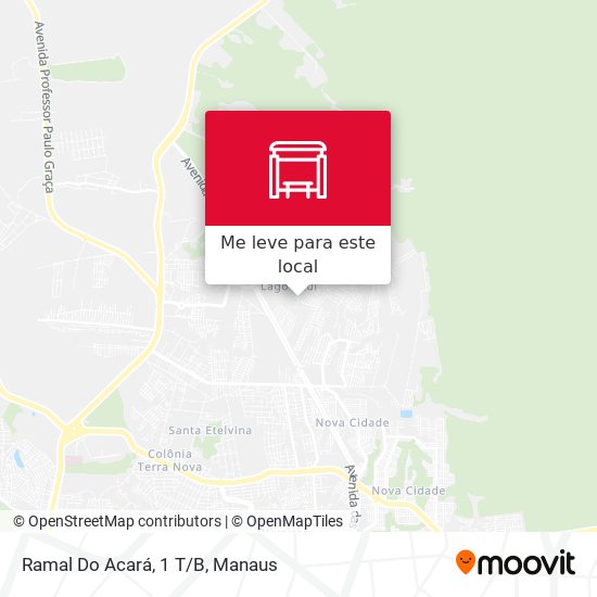 Ramal Do Acará, 1 T/B mapa