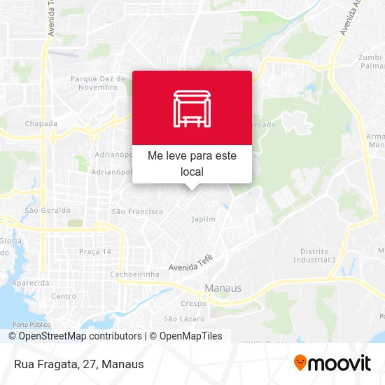 Rua Fragata, 27 mapa