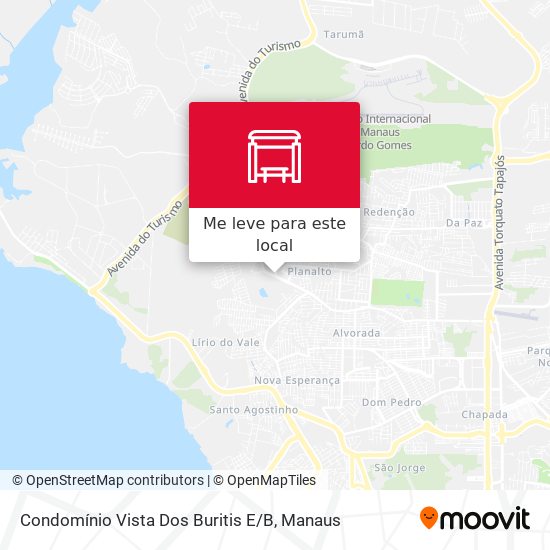 Condomínio Vista Dos Buritis E / B mapa