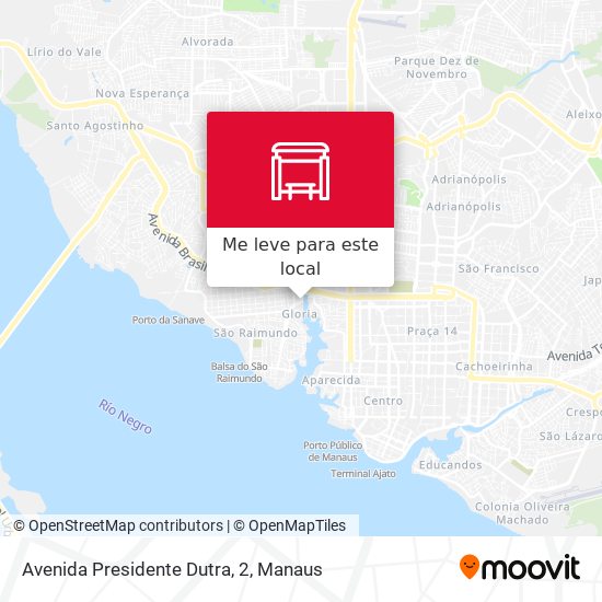 Avenida Presidente Dutra, 2 mapa