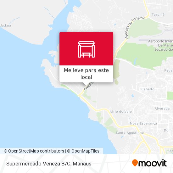 Supermercado Veneza B/C mapa
