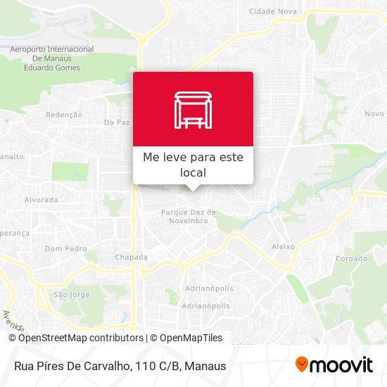 Rua Píres De Carvalho, 110 C/B mapa