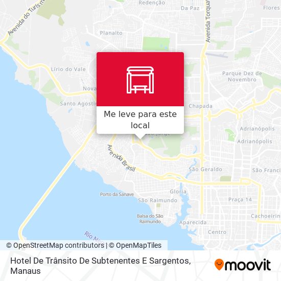 Hotel De Trânsito De Subtenentes E Sargentos mapa