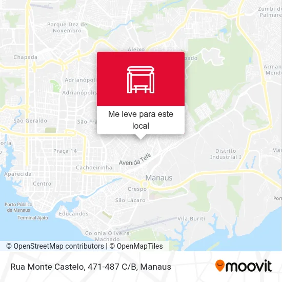 Rua Monte Castelo, 471-487 C/B mapa