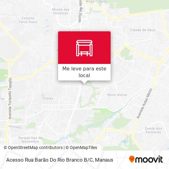 Acesso Rua Barão Do Rio Branco B / C mapa