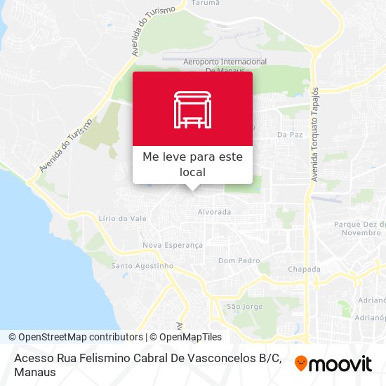 Acesso Rua Felismino Cabral De Vasconcelos B / C mapa