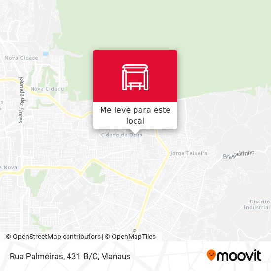 Rua Palmeiras, 431 B/C mapa