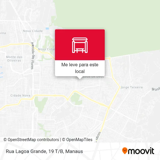 Rua Lagoa Grande, 19 T/B mapa
