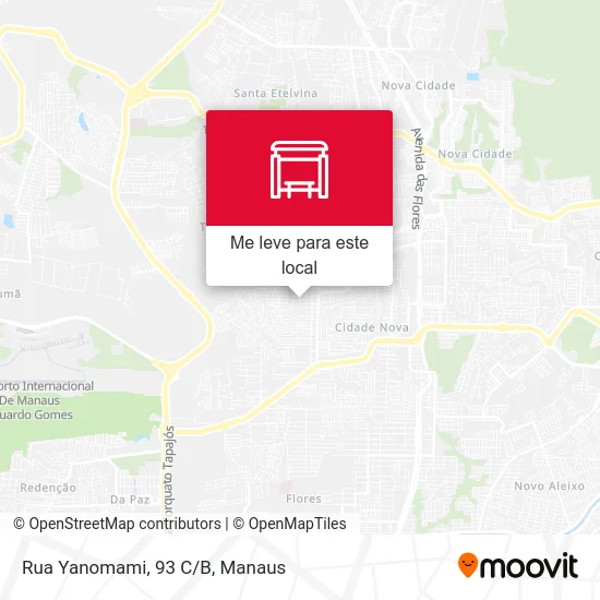 Rua Yanomami, 93 C/B mapa