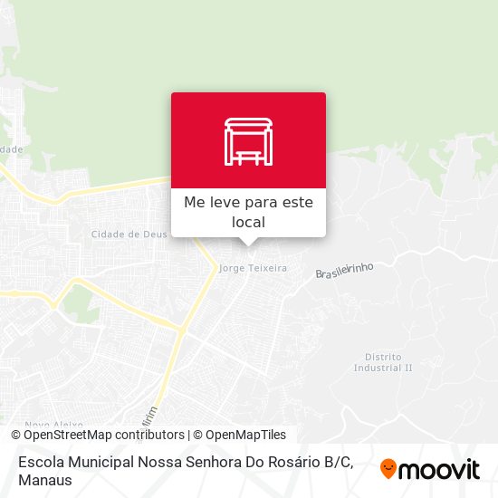 Escola Municipal Nossa Senhora Do Rosário B / C mapa