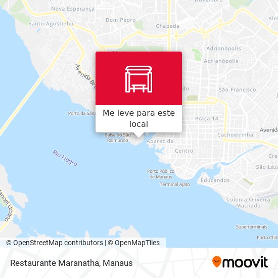 Restaurante Maranatha mapa