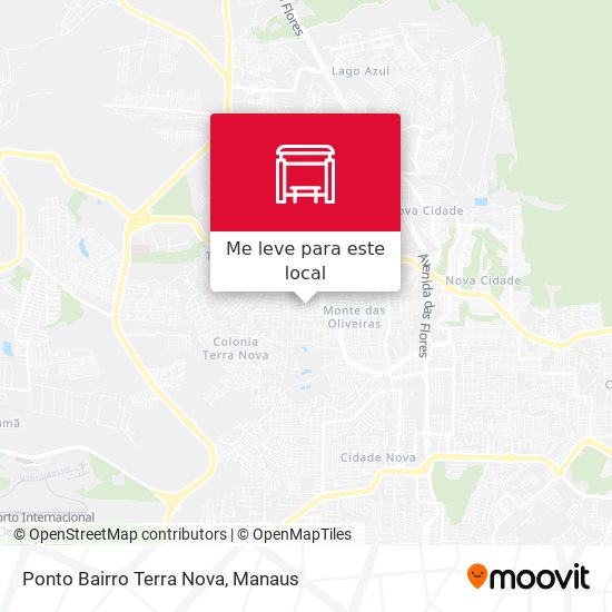 Ponto Bairro Terra Nova mapa