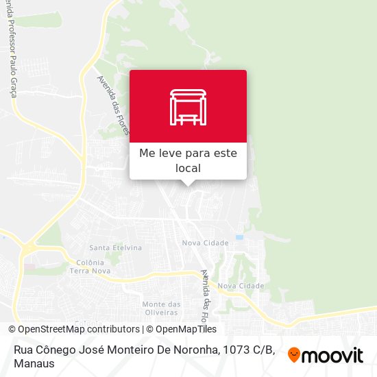 Rua Cônego José Monteiro De Noronha, 1073 C / B mapa