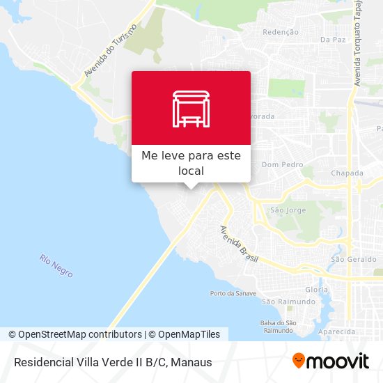 Residencial Villa Verde II B/C mapa