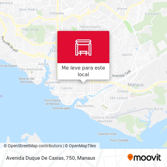 Avenida Duque De Caxias, 750 mapa