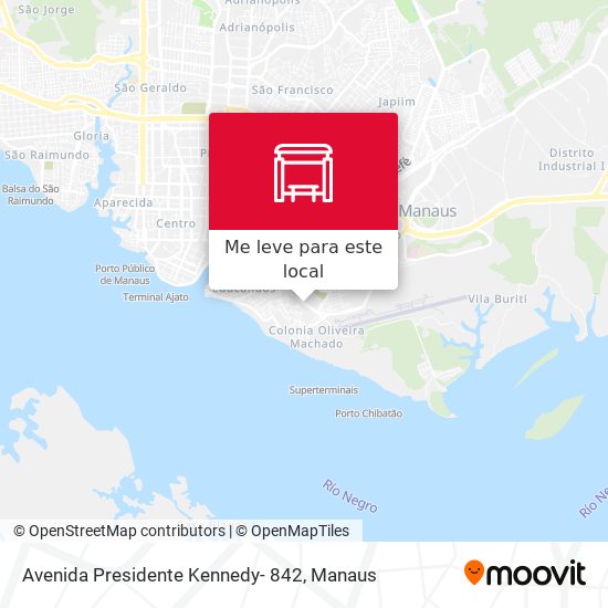 Avenida Presidente Kennedy- 842 mapa