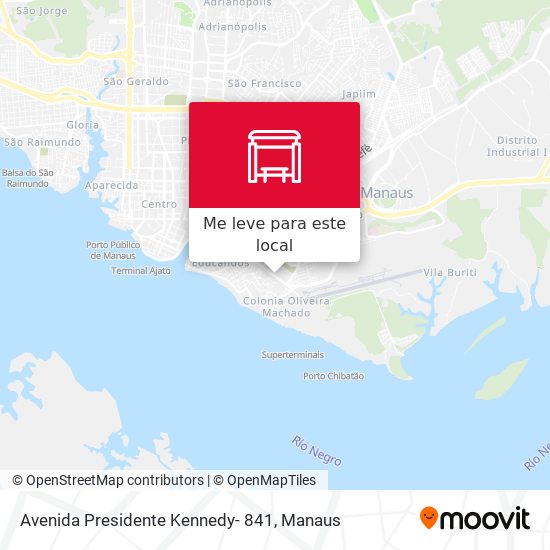 Avenida Presidente Kennedy- 841 mapa