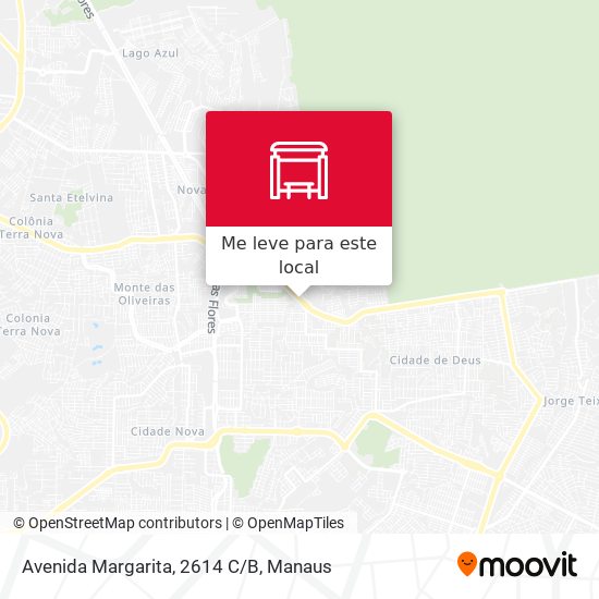 Avenida Margarita, 2614 C/B mapa