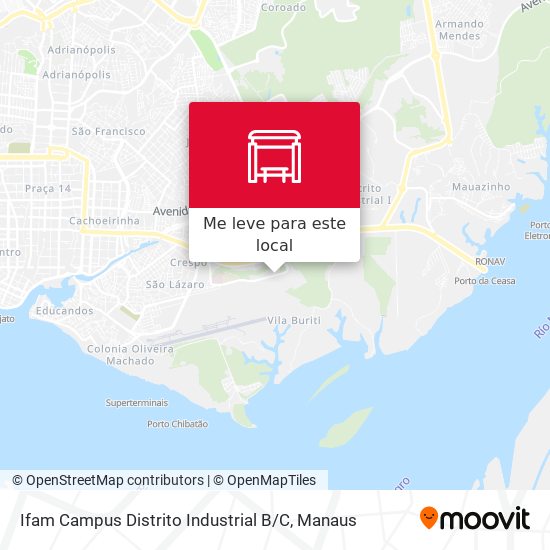 Ifam Campus Distrito Industrial B / C mapa