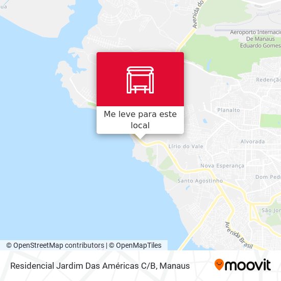 Residencial Jardim Das Américas C / B mapa