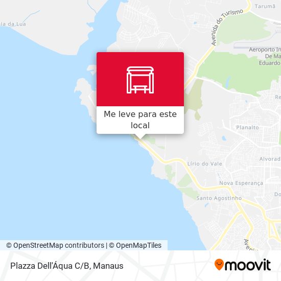 Plazza Dell'Áqua C/B mapa