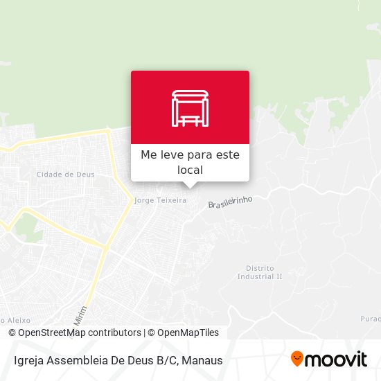 Igreja Assembleia De Deus B/C mapa
