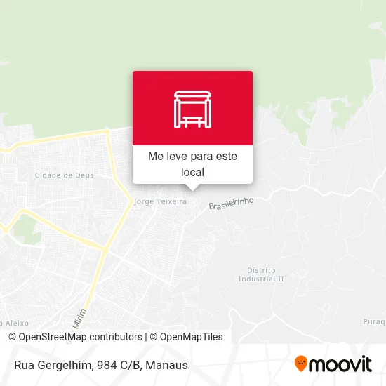 Rua Gergelhim, 984 C/B mapa